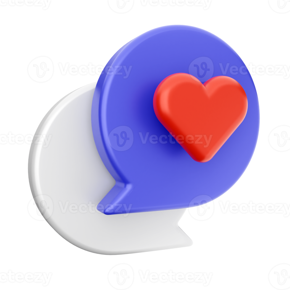 3d chat chatting icon png