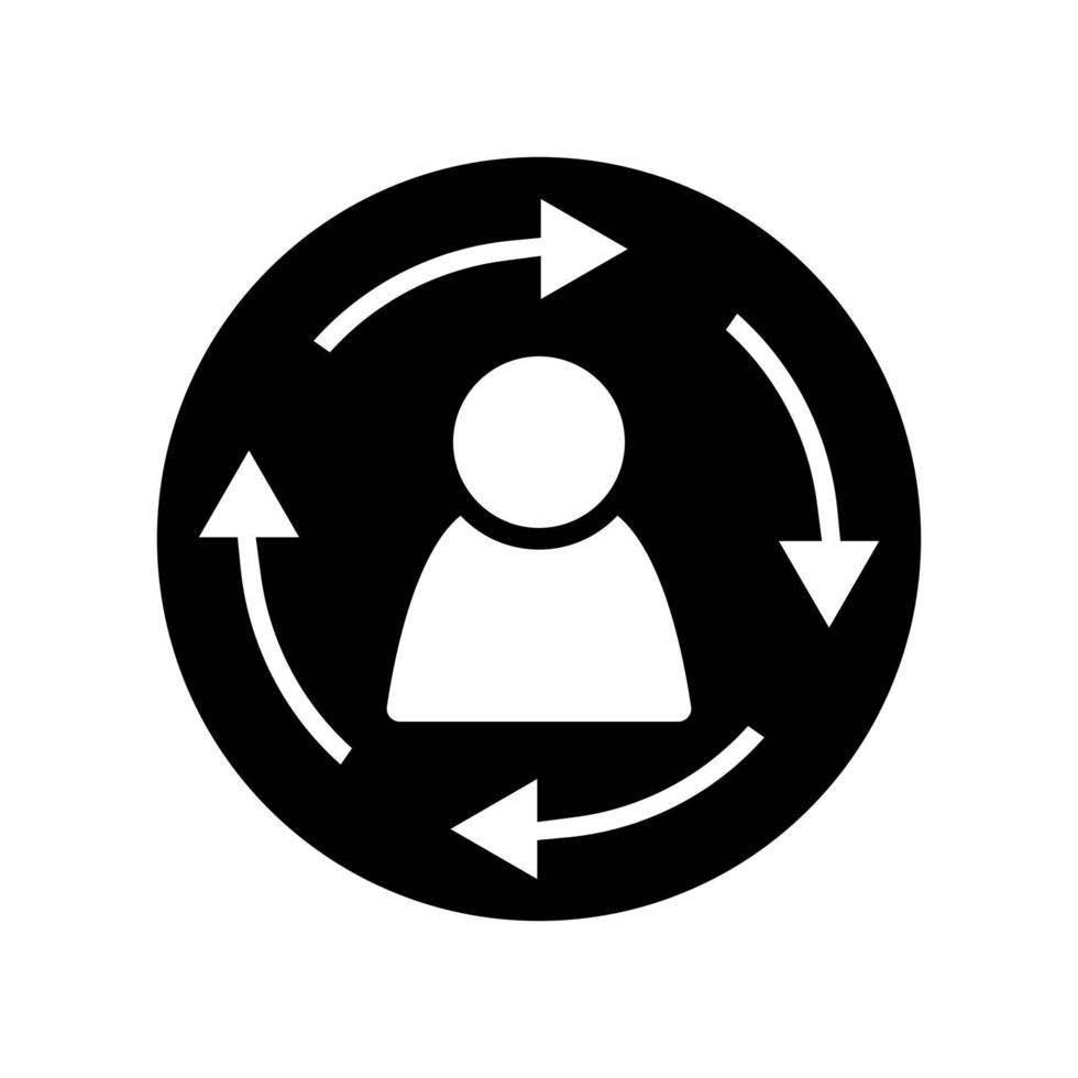User Prediction icon vector set. behaviour illustration sign collection. consumer symbol.