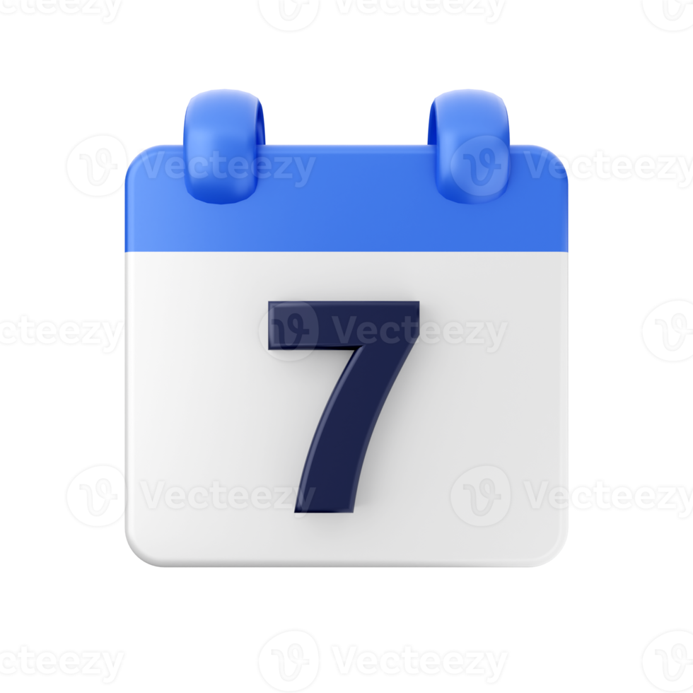 3d calendar date day schedule event icon illustration png