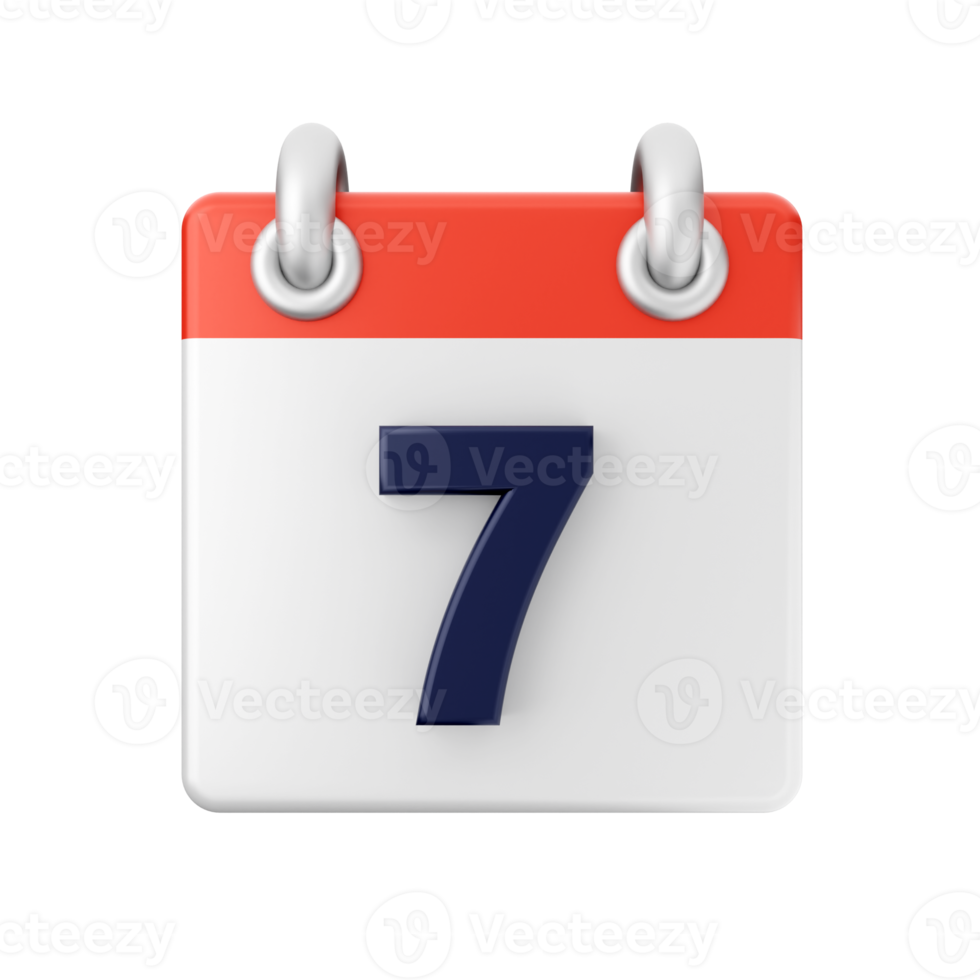 3d calendar date day schedule event icon illustration png