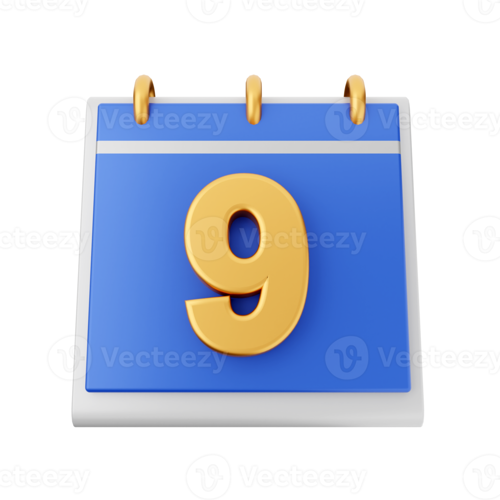 3d calendar event date day schedule icon illustration png