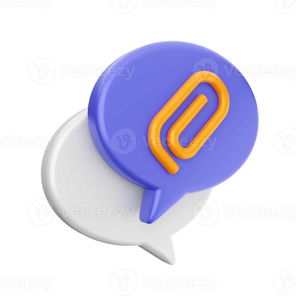 3d chat chatting icon png