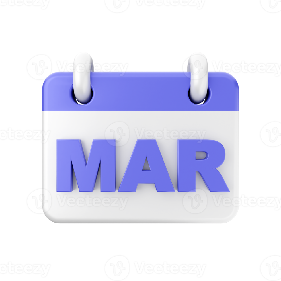 3d calendar icon illustration png