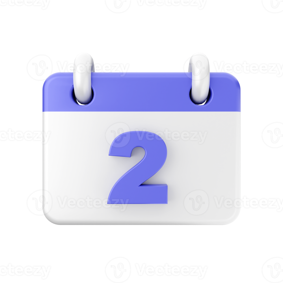 3d calendar icon illustration png