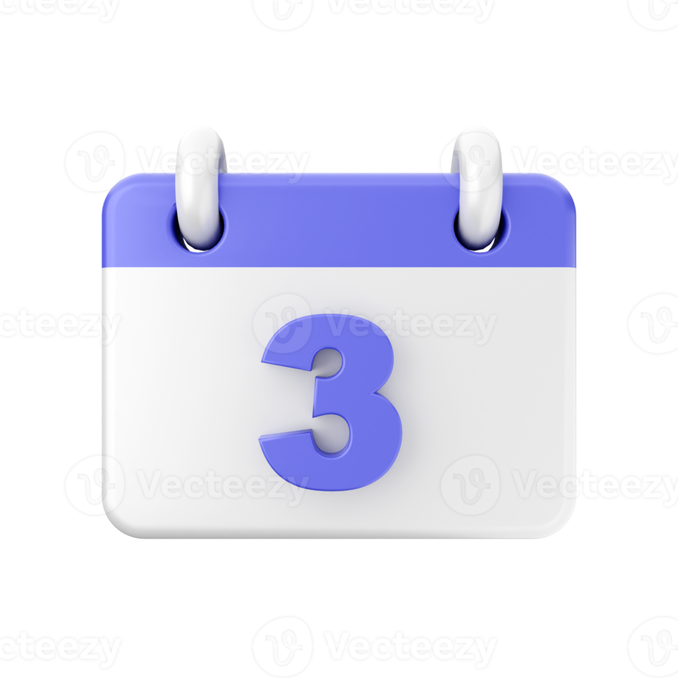 3d Kalender Symbol Illustration png