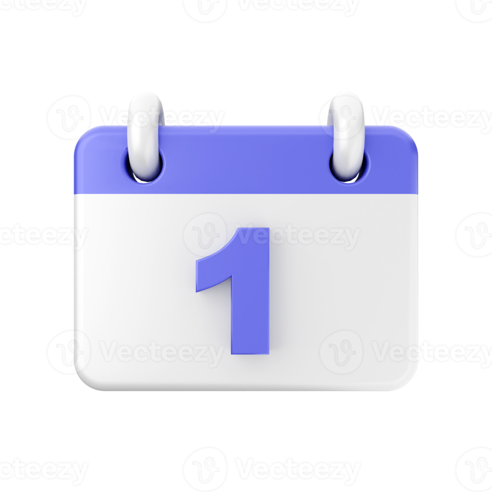 3d calendar icon illustration png