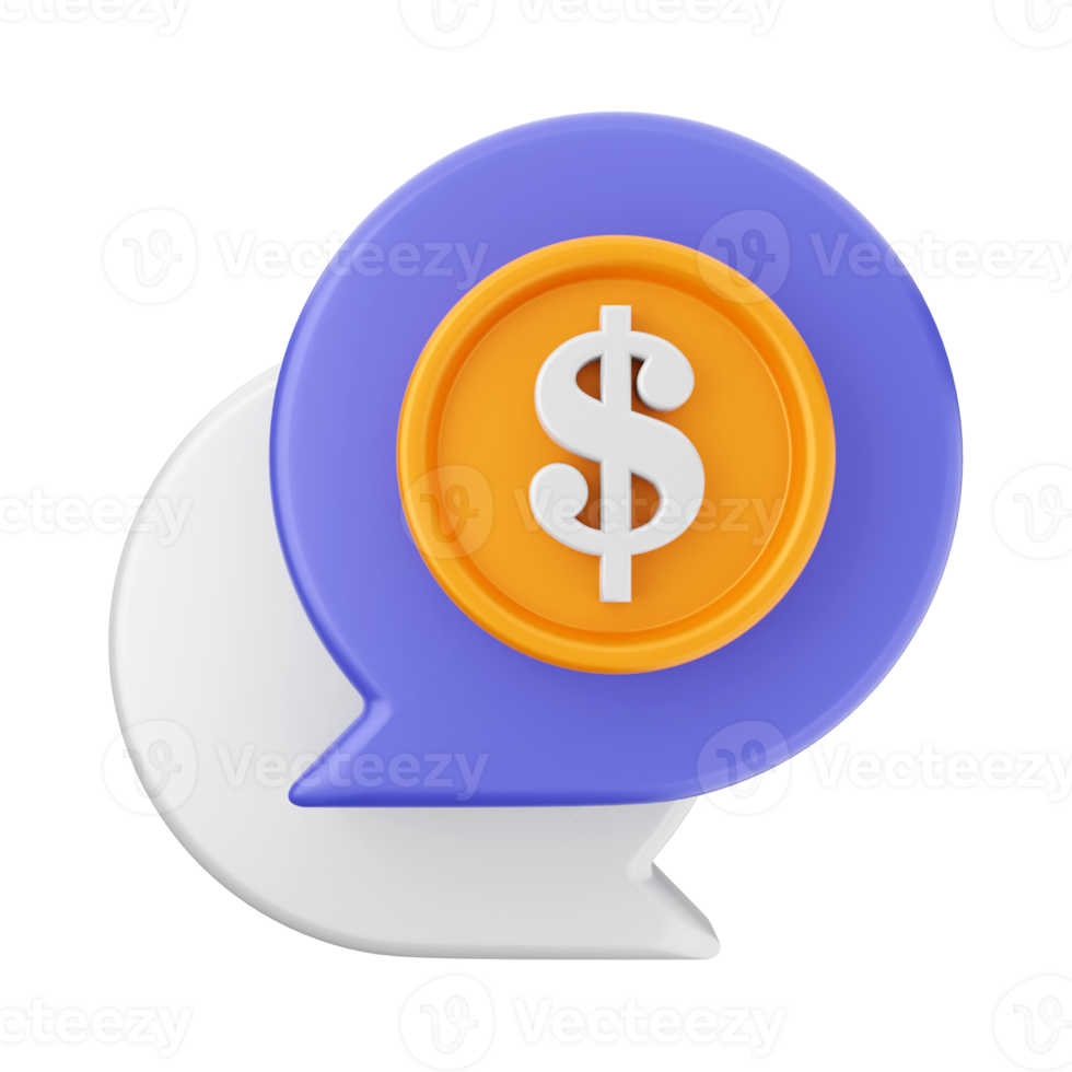 3d chat chatting icon png