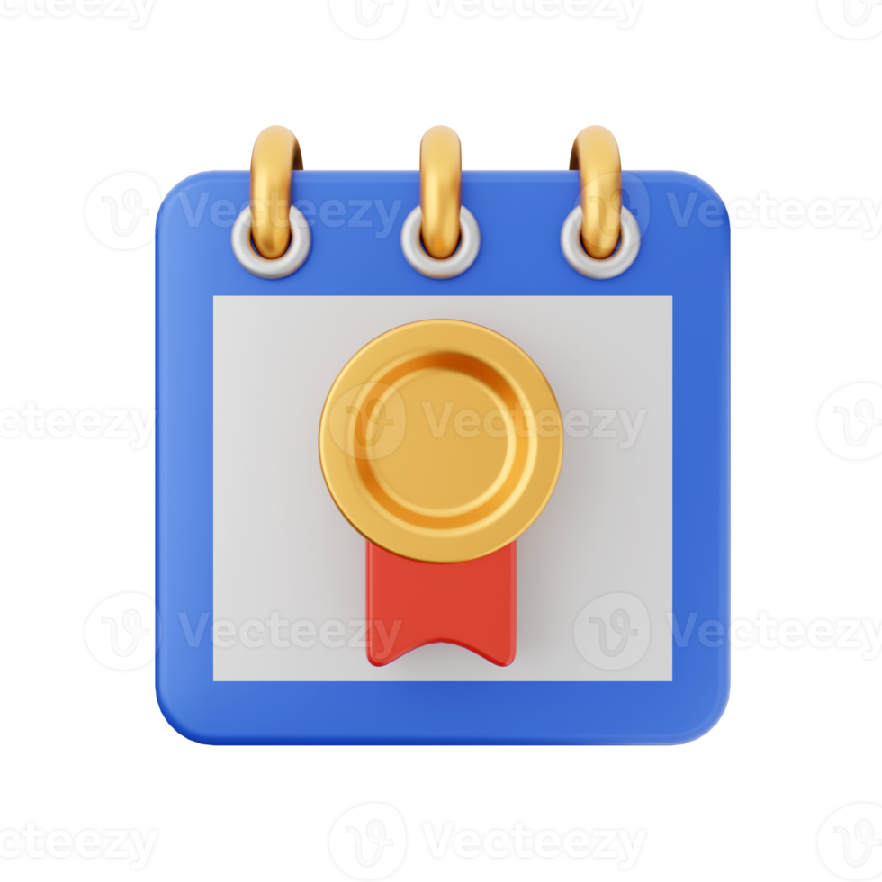 3d calendar event date day schedule icon illustration png