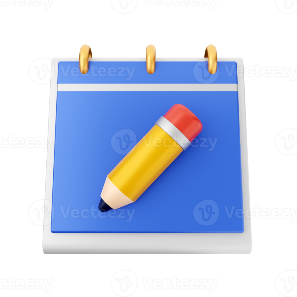 3d calendar event date day schedule icon illustration png