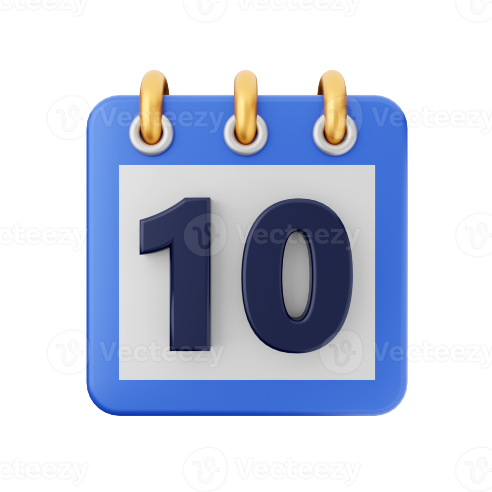 3d calendar event date day schedule icon illustration png