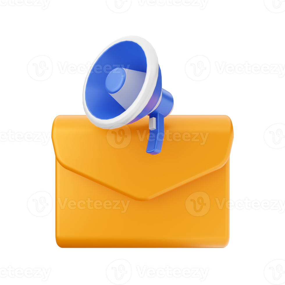 3d mail email message envelope png