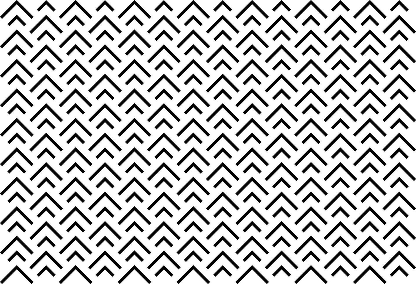 Triangle line pattern. Black isolated on white background vector