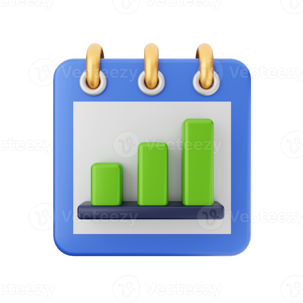 3d kalender evenement datum dag schema icoon illustratie png