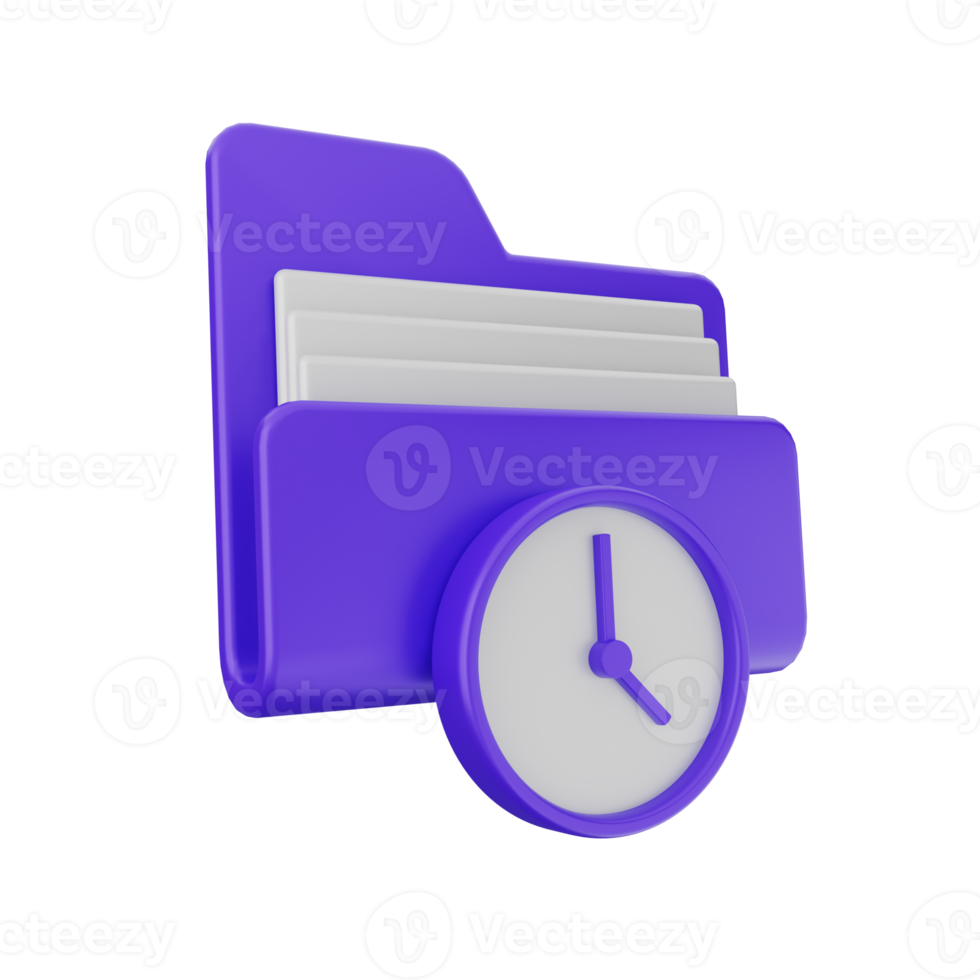 3d folder icon png