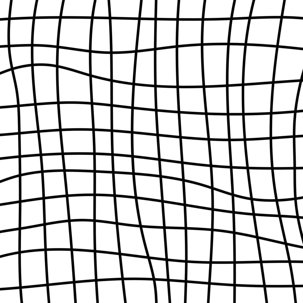 Grid hand drawn texture vector