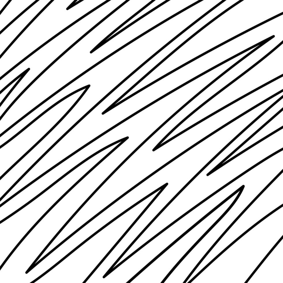 Zigzag texture with black lines vector