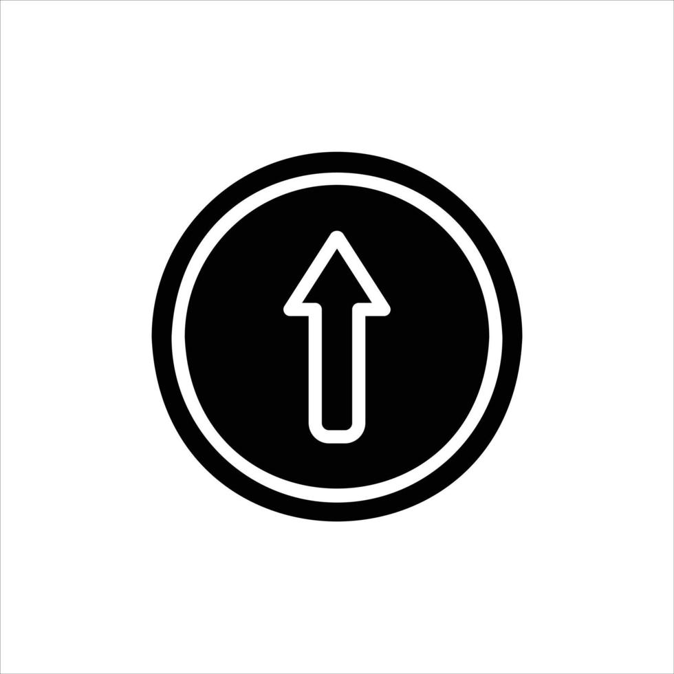 direction in flat design style vector