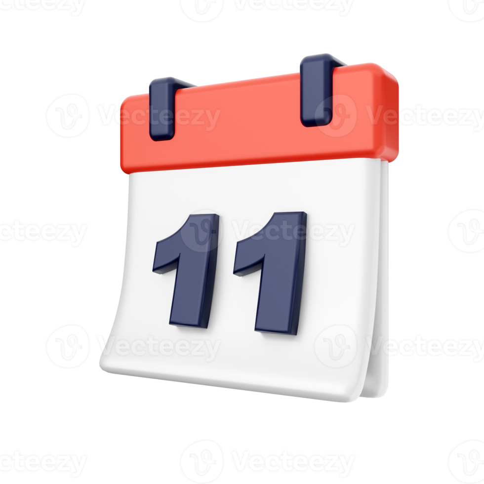 3d calendar icon illustration png