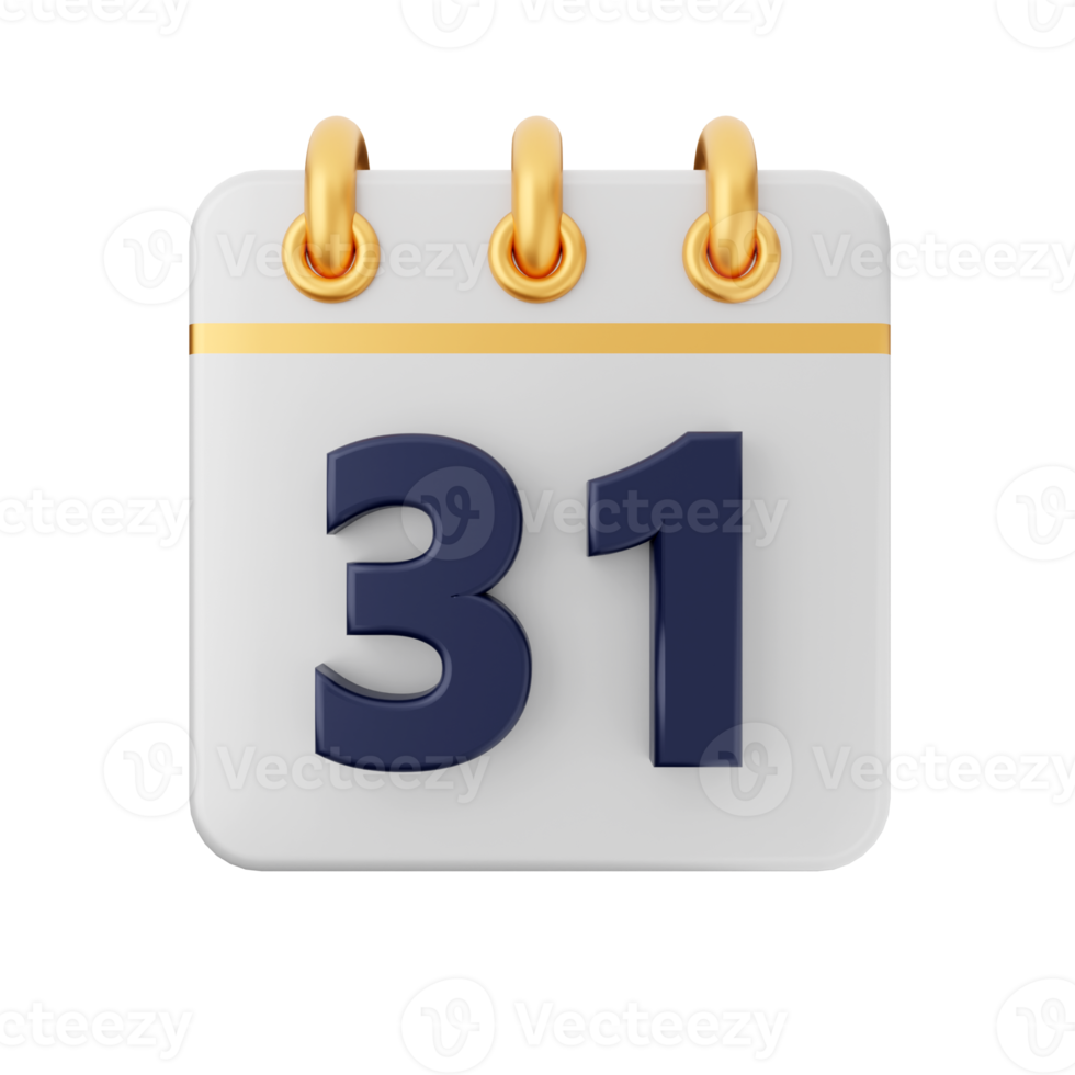 3d kalender icoon illustratie geven png