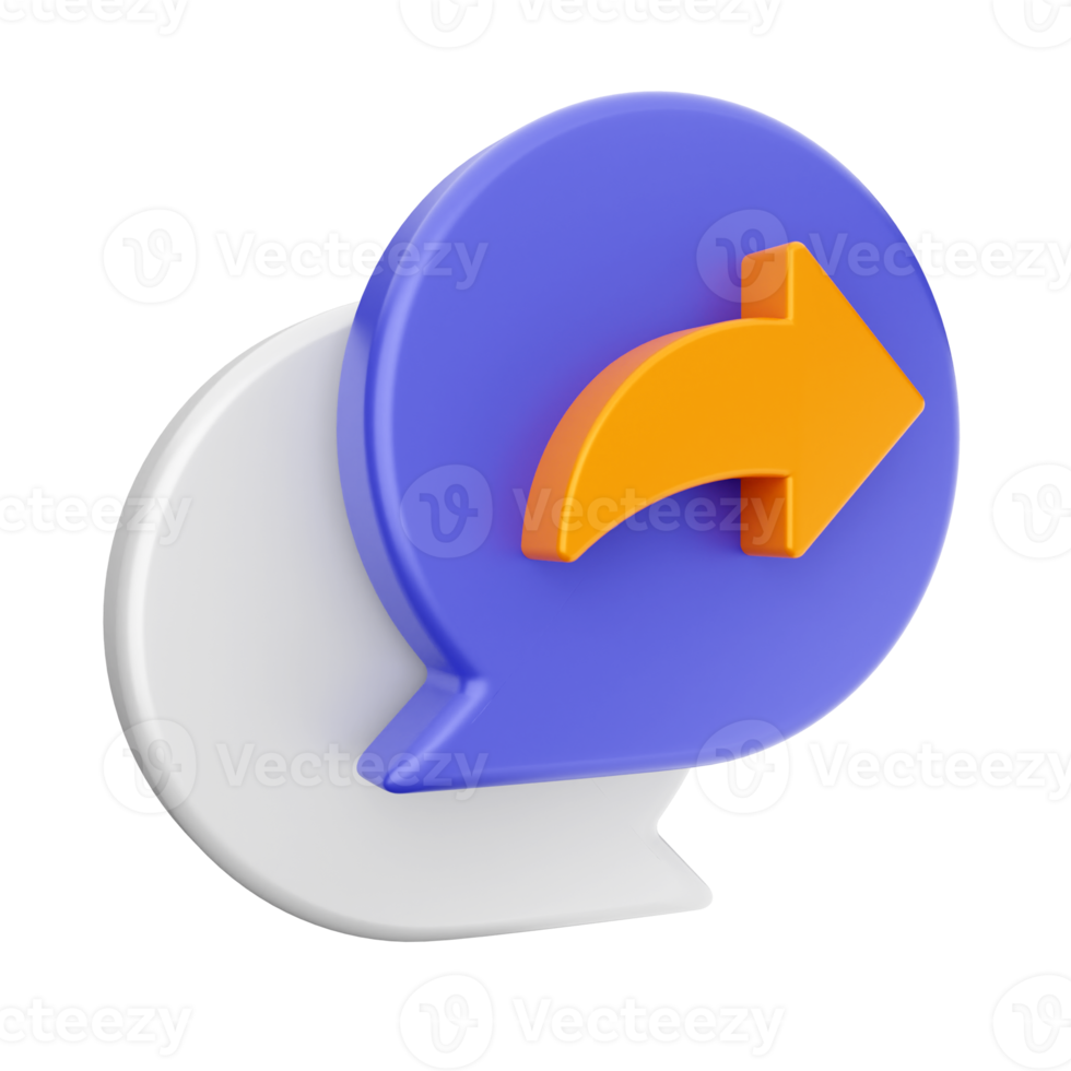 3d chat chatting icon png