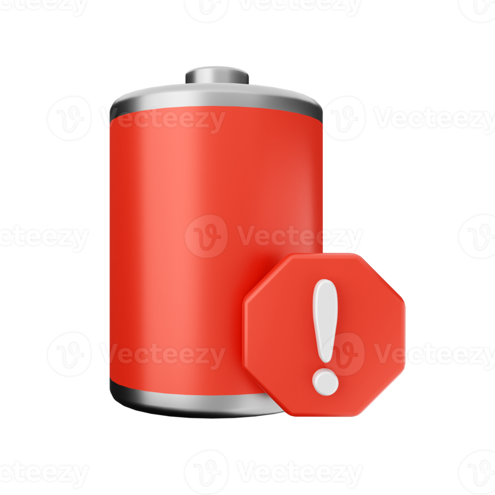 3d battery charge energy icon illustration png