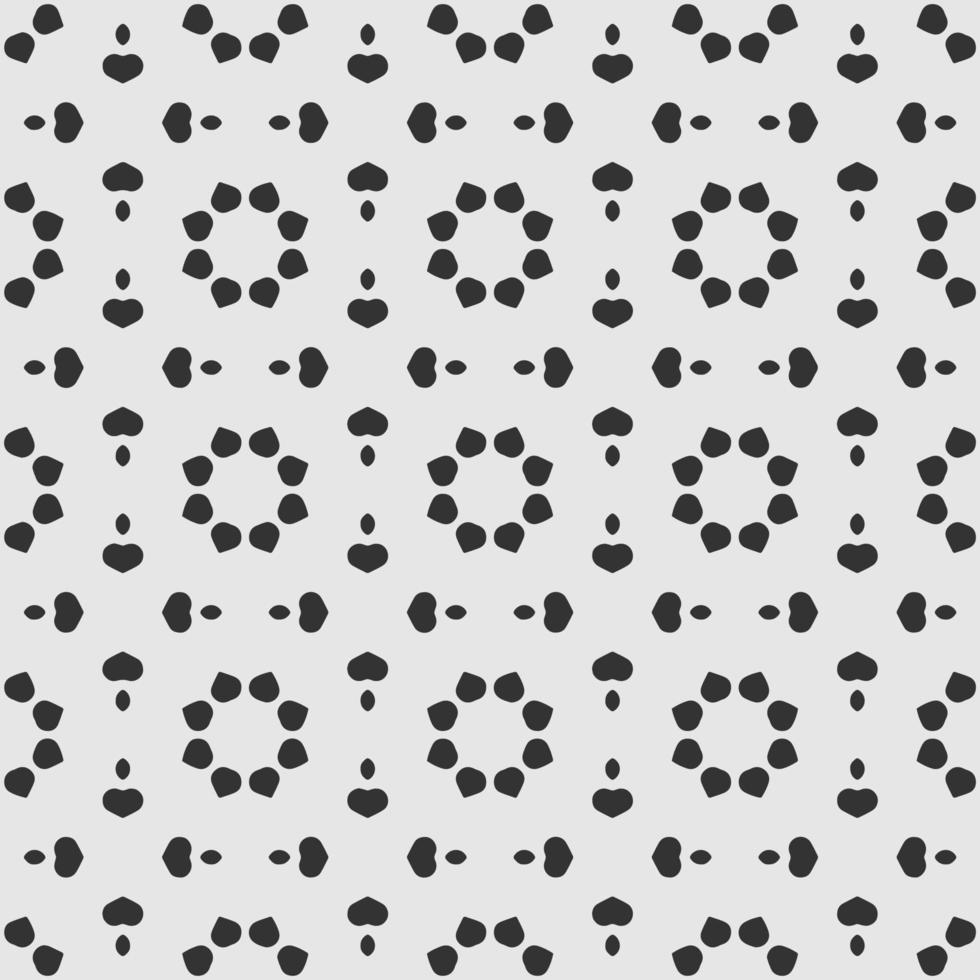 vector decorating geometric flower shapes and pattern design background