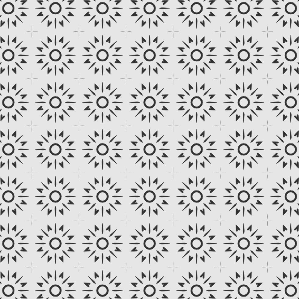 vector decorating geometric flower shapes and pattern design background