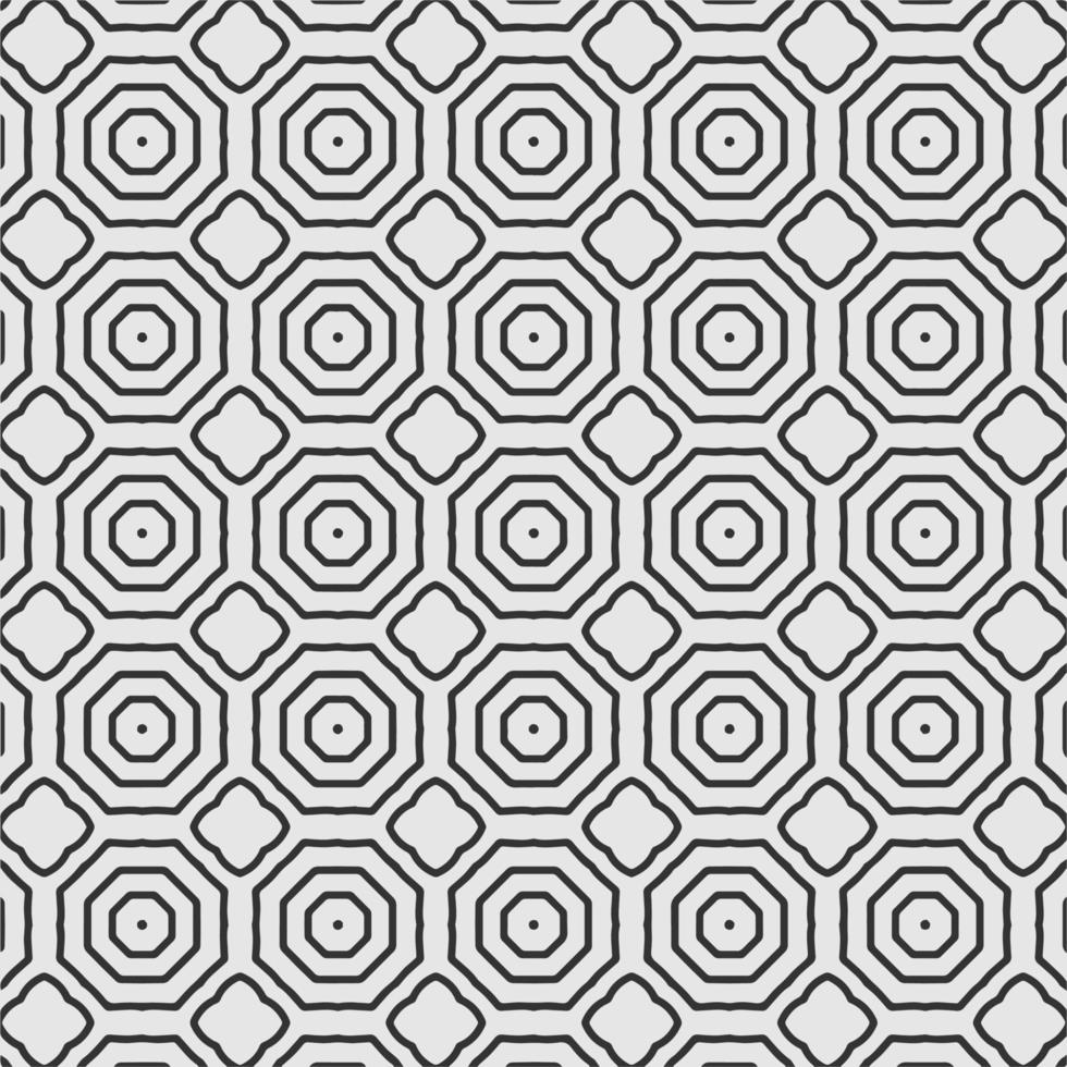 vector decorating geometric flower shapes and pattern design background