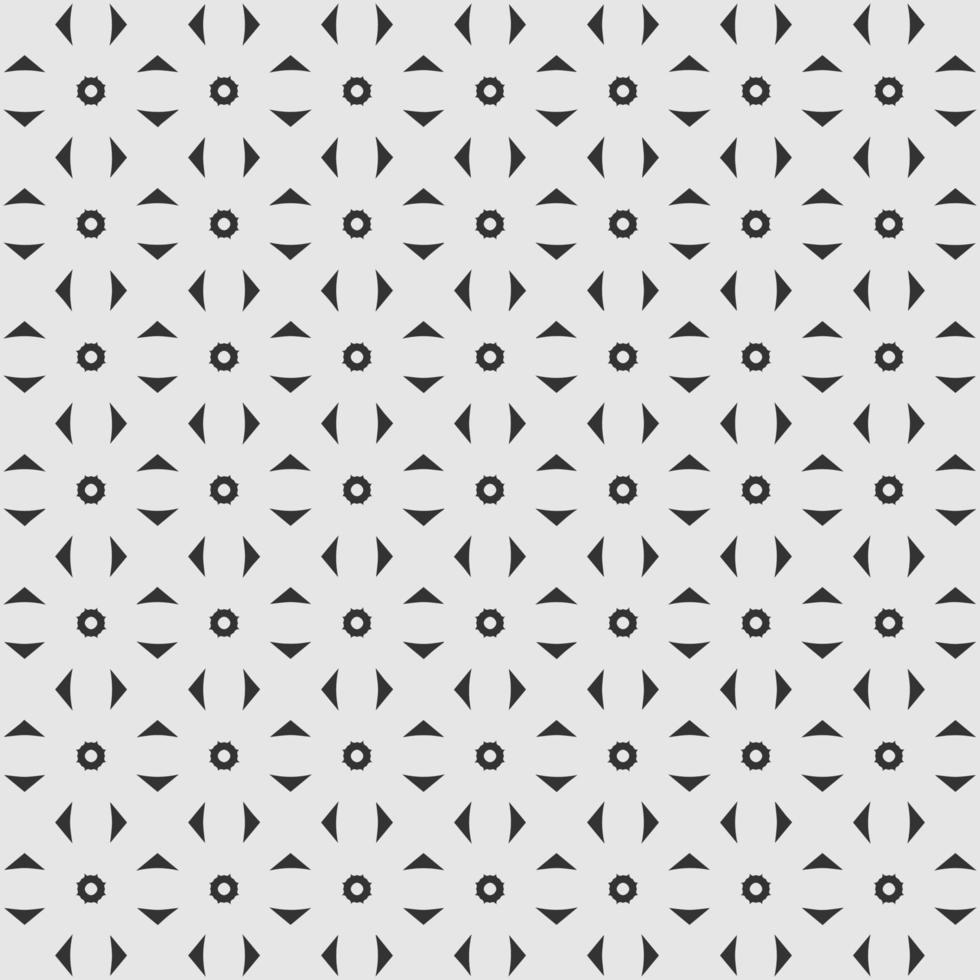 vector decorating geometric flower shapes and pattern design background