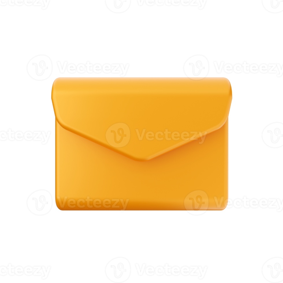 3d mail email message envelope png