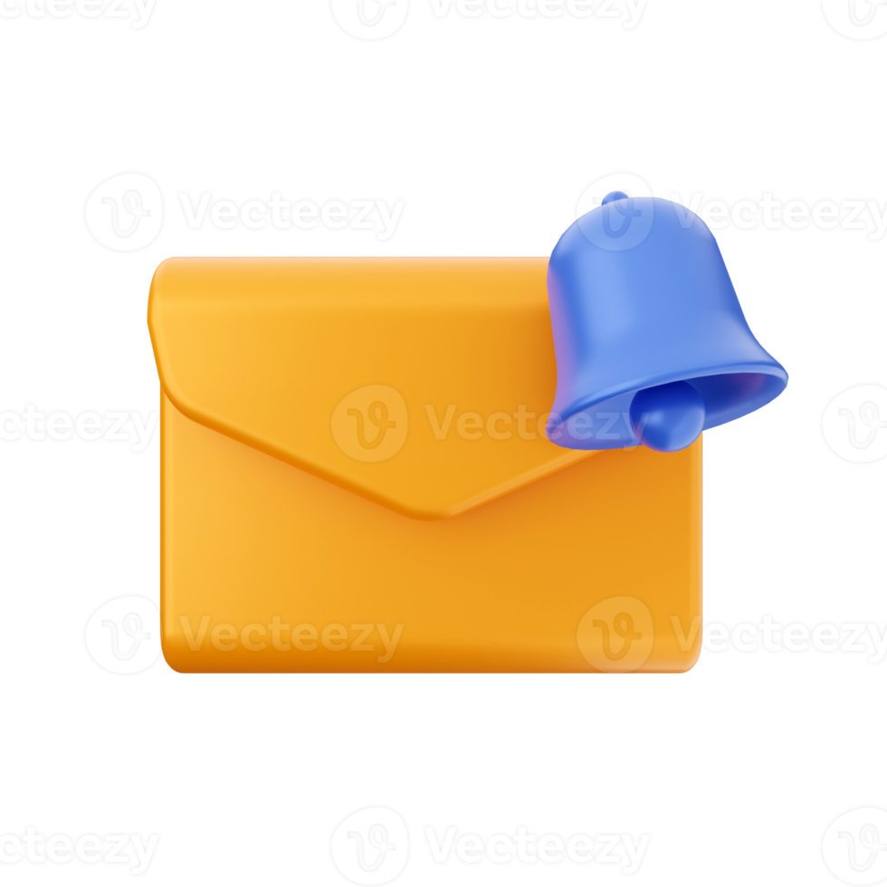 3d mail email message envelope png