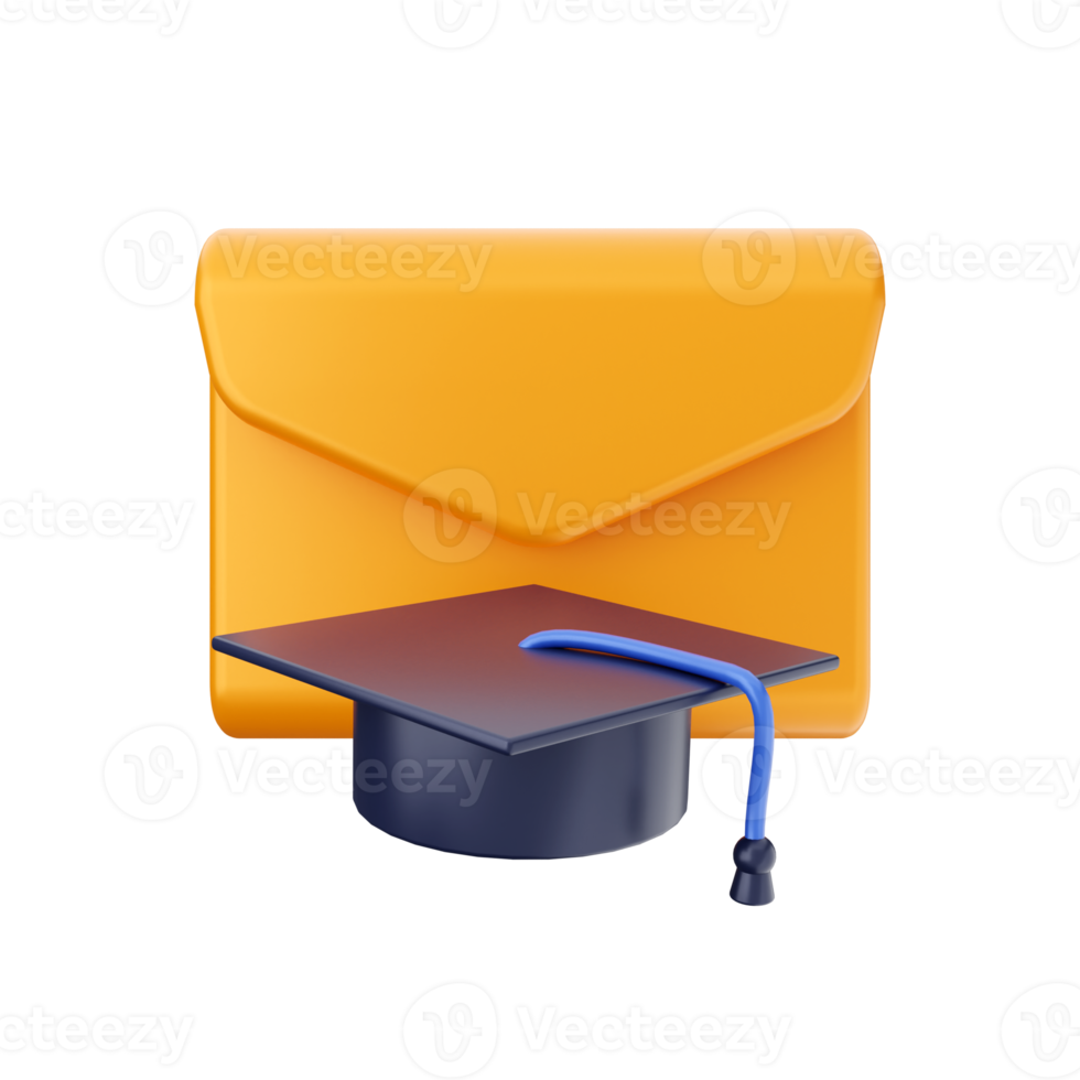 3d mail email message envelope png