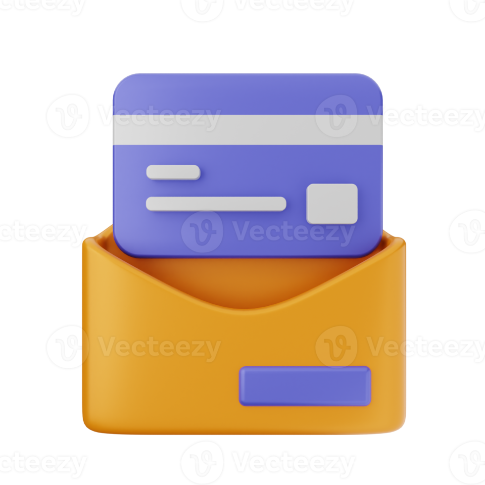 3d email mail envelope icon illustration png