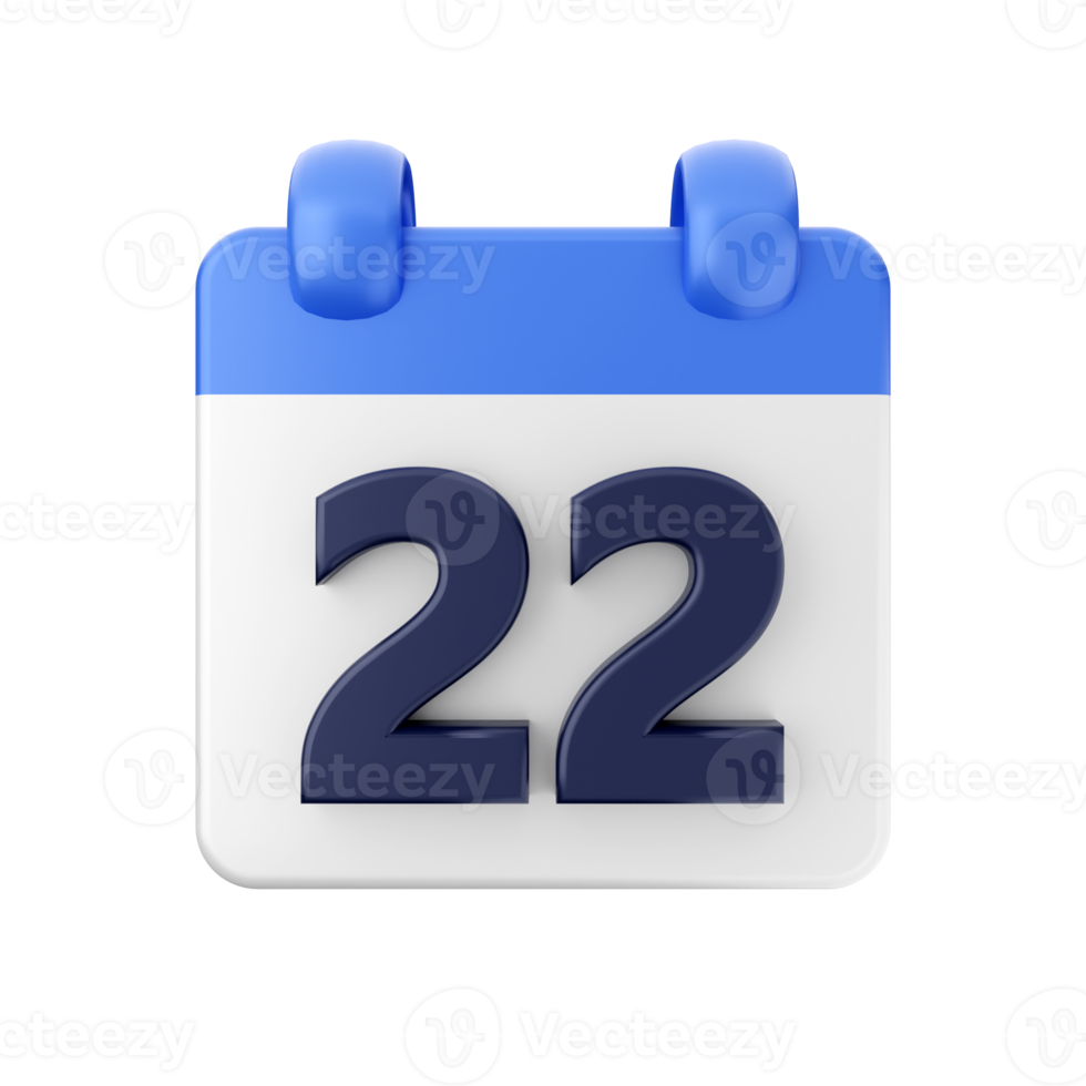 3d calendar date day schedule event icon illustration png