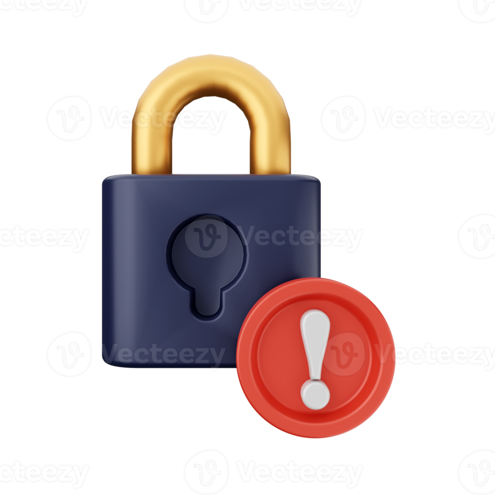 3d notification icon illustration png