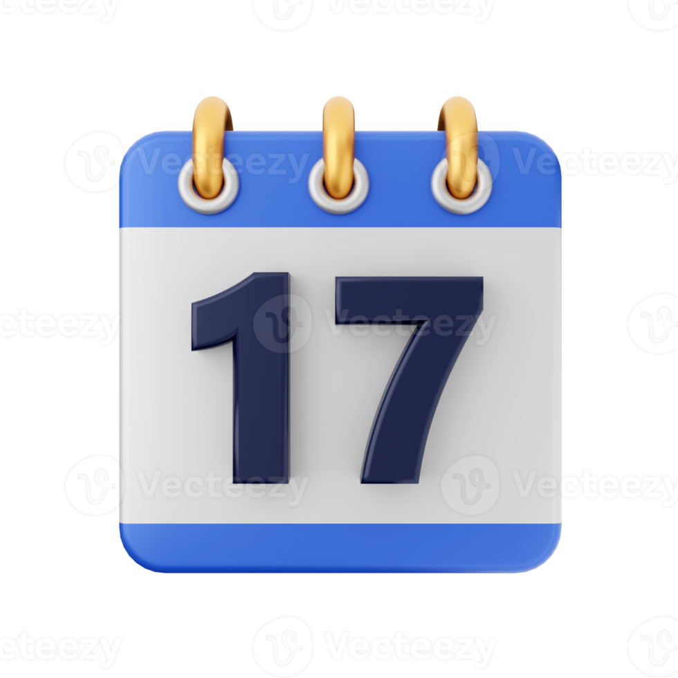 3d calendar icon illustration png