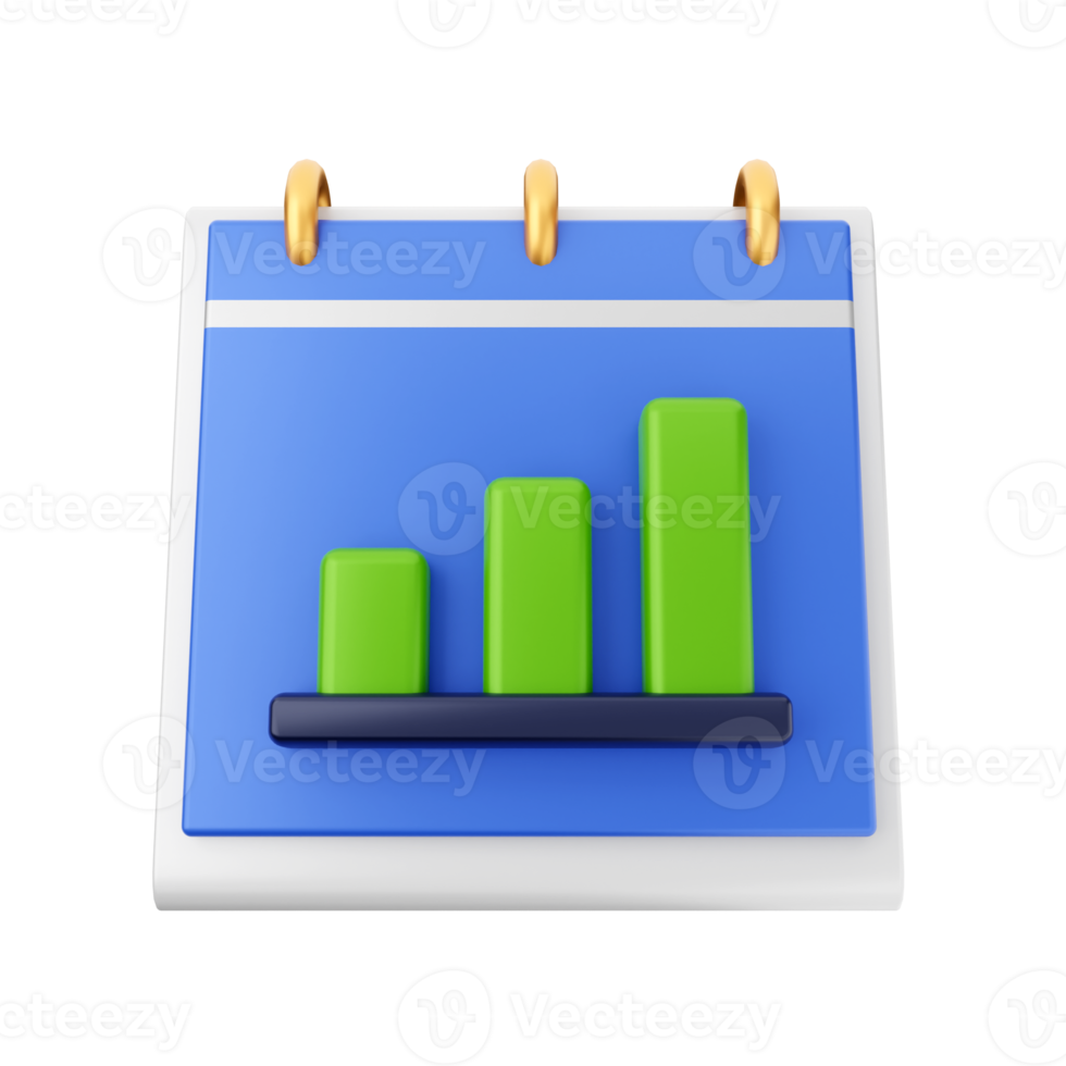 3d kalender evenement datum dag schema icoon illustratie png