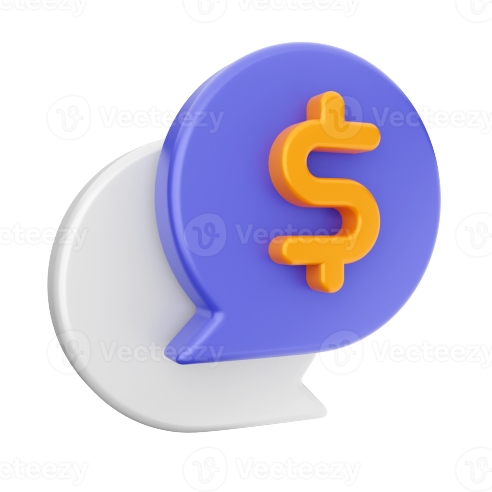 3d chat icon png