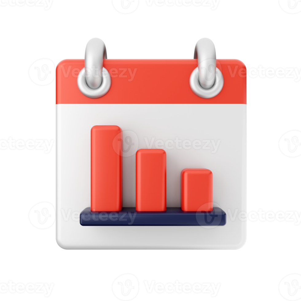 3d calendar date day schedule event icon illustration png