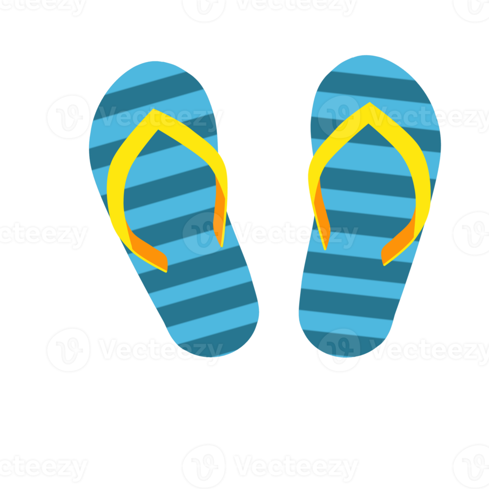 colorful flip flops png