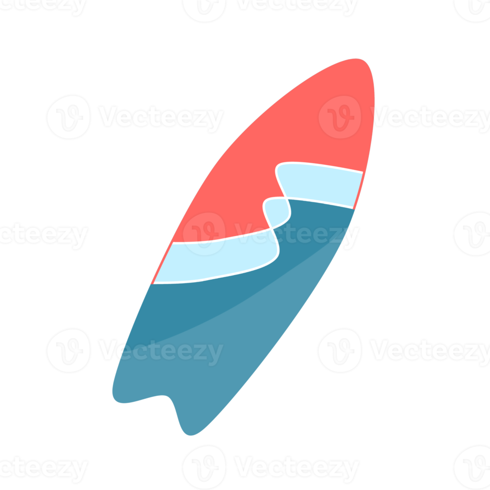 Surfboard for summer holiday png