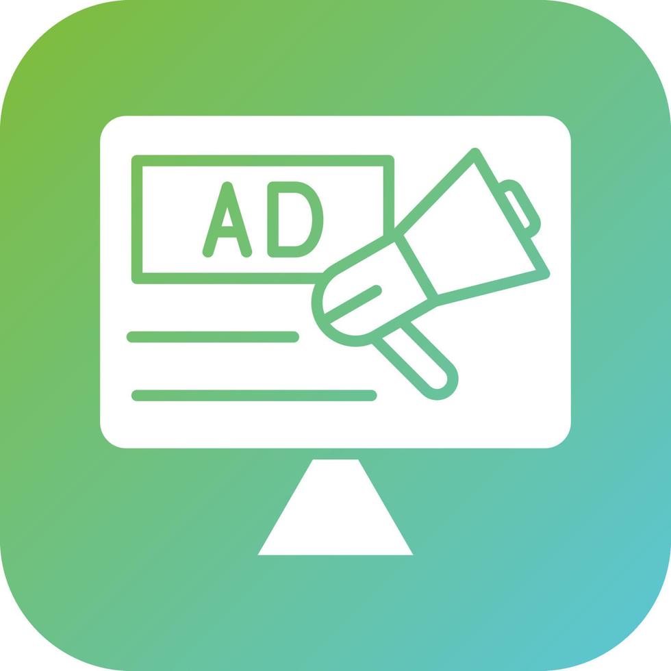 Advertising Campaign Vector Icon Style