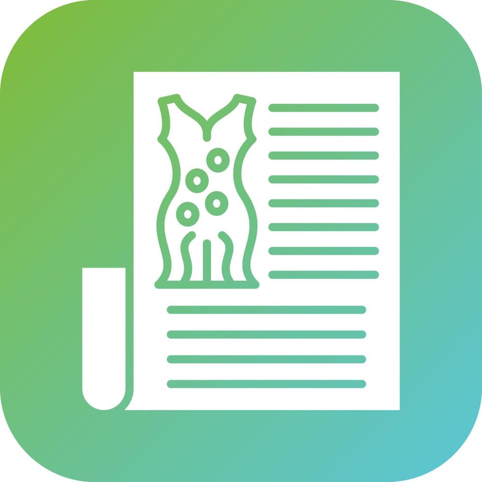 Fashion News Vector Icon Style
