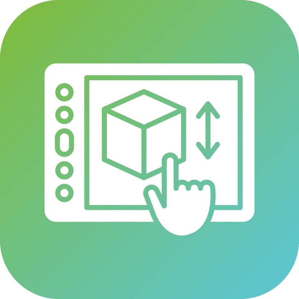 Interaction Design Vector Icon Style