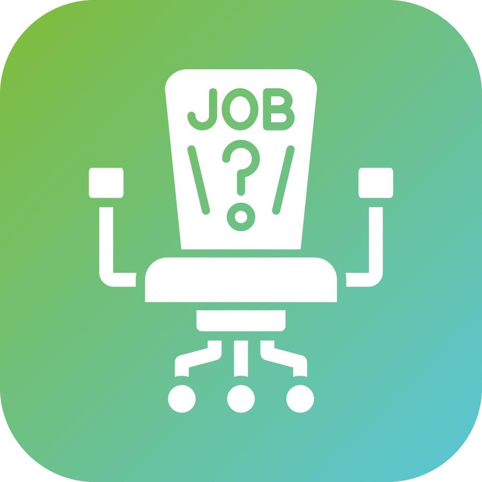 Job Vacancy Vector Icon Style