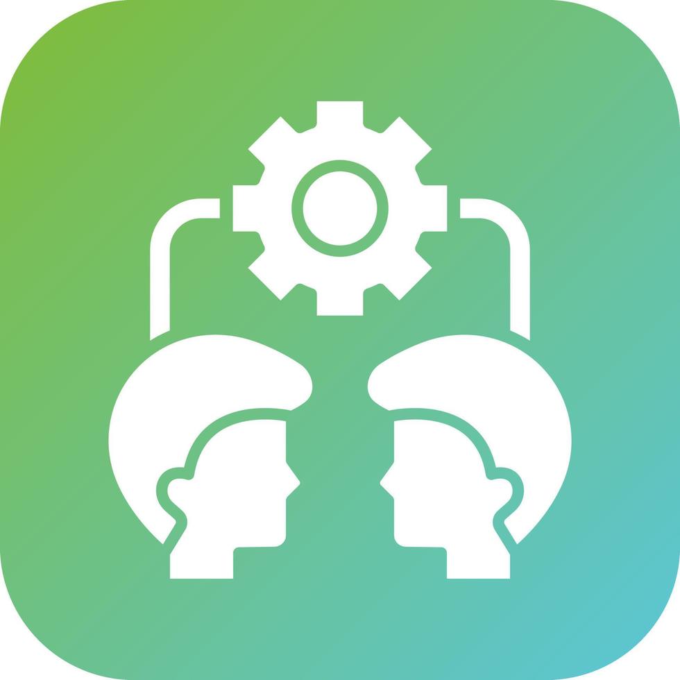 Brainstorm Vector Icon Style