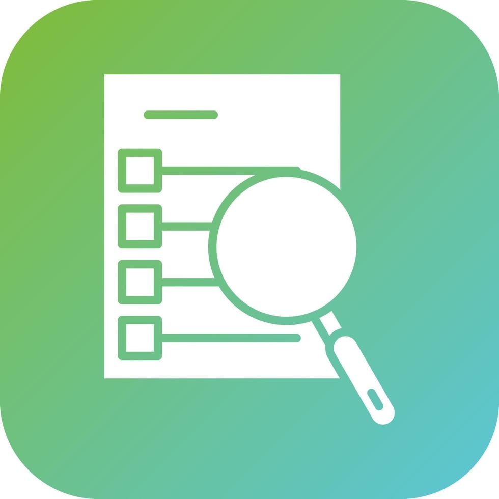 Case Study Vector Icon Style