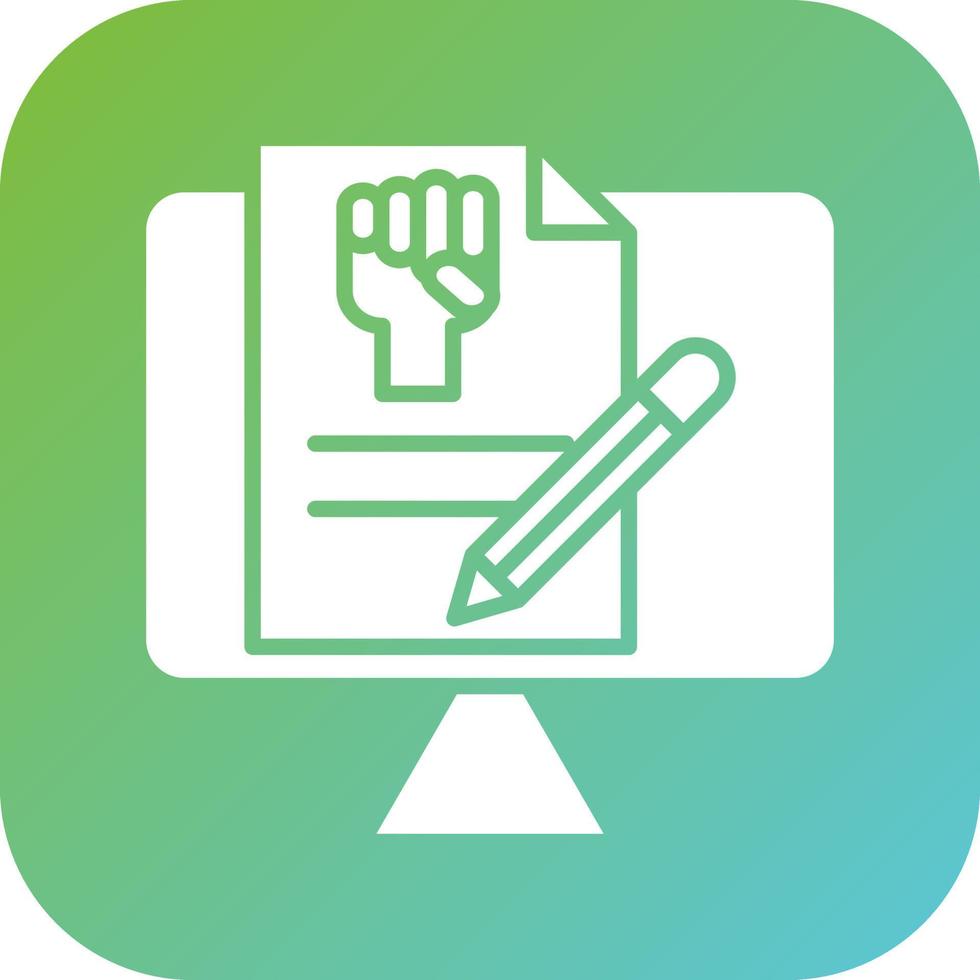 Copywriting Vector Icon Style