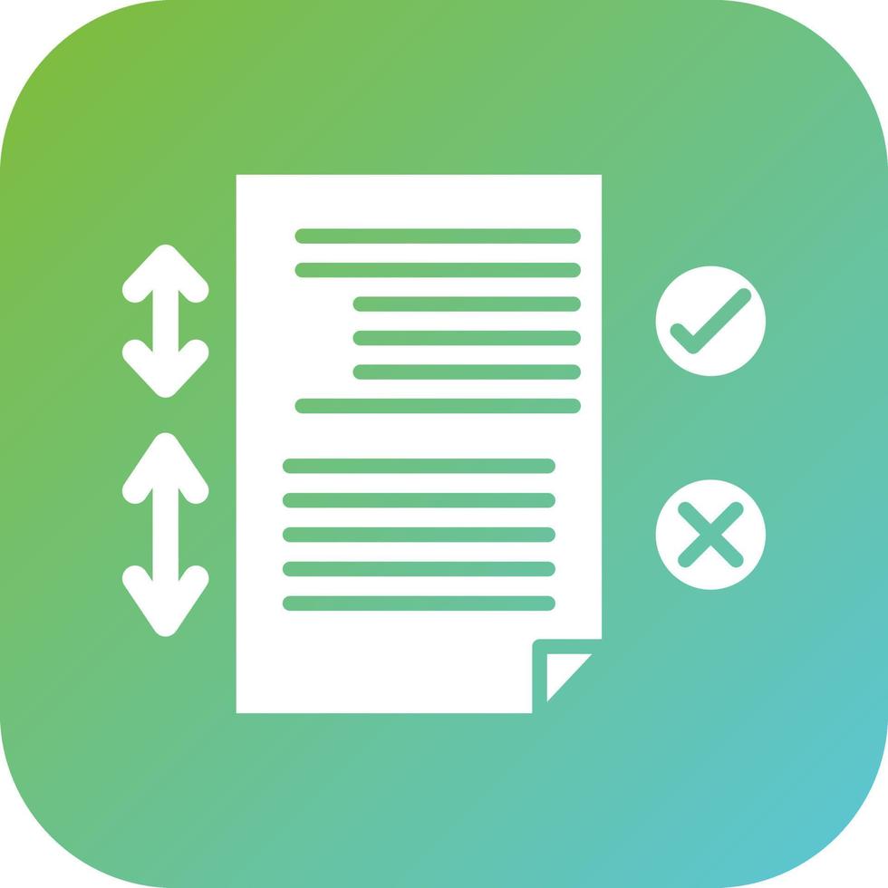 Copy Length Vector Icon Style