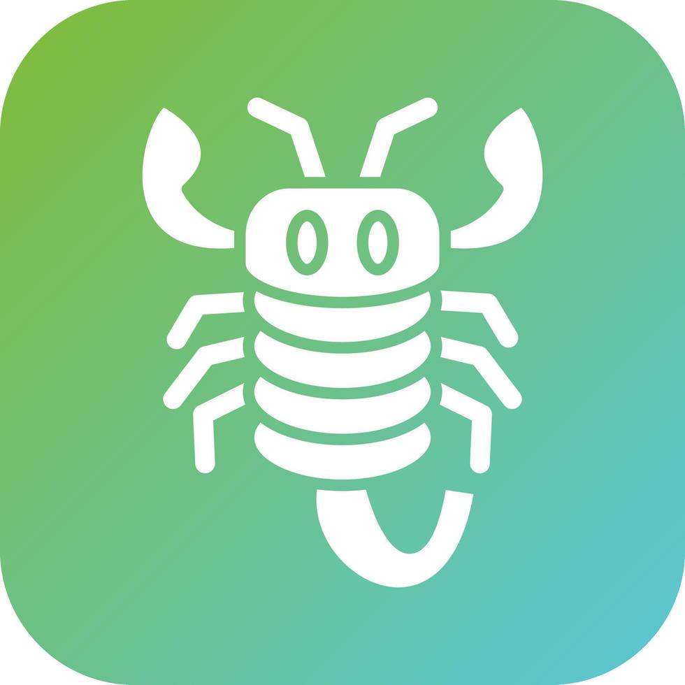 Scorpion Vector Icon Style